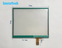 3.5 polegada 76*62 milímetros Tela Sensível Ao Toque Substituição Do Painel Digitador Da tela de Toque GPS Innolux PT035TN23 0358C para Dor toque