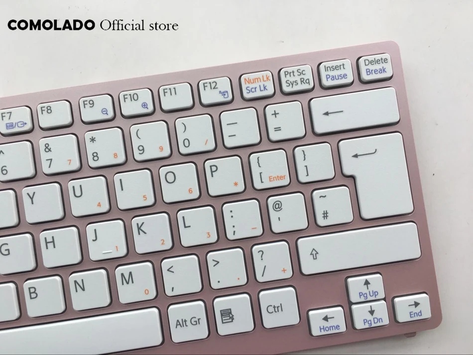 UK Keyboard For Sony Vaio VPC-CW VPC CW VPCCW CW16EC CW18FC pink Frame Laptop Keyboard UK Layout (2)