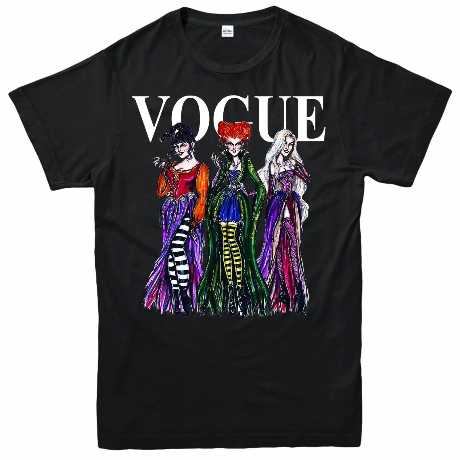 Sanderson Sisters T Shirt Vogue Hocus Pocus Squad Halloween Adult Kids