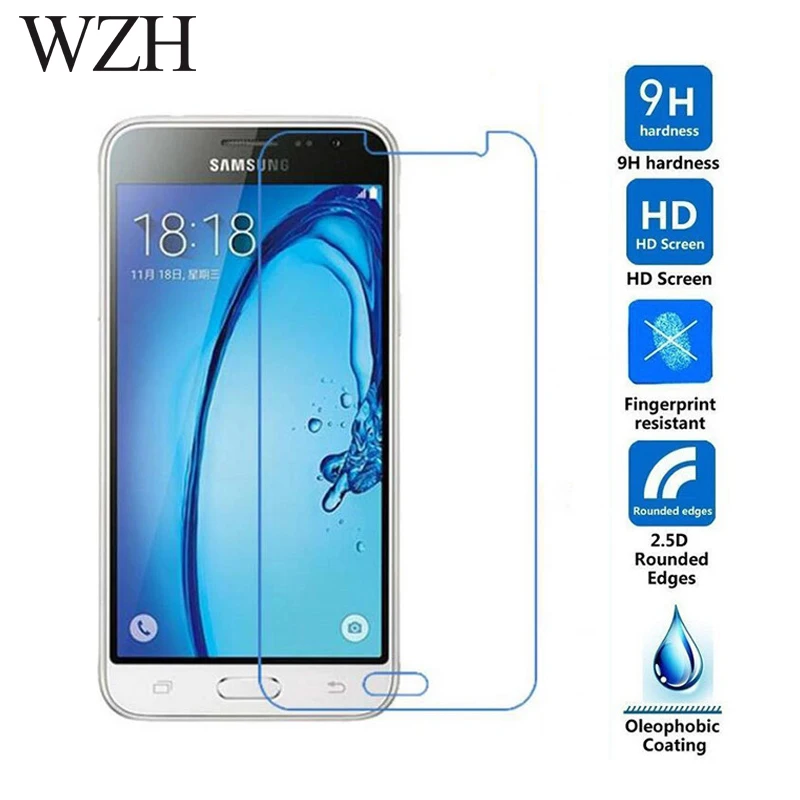Ультратонкое защитное закаленное стекло для Samsung Galaxy J5 2016 A5 A3 A7 J7 J3 J1 2015 S6 S5 S4 S3