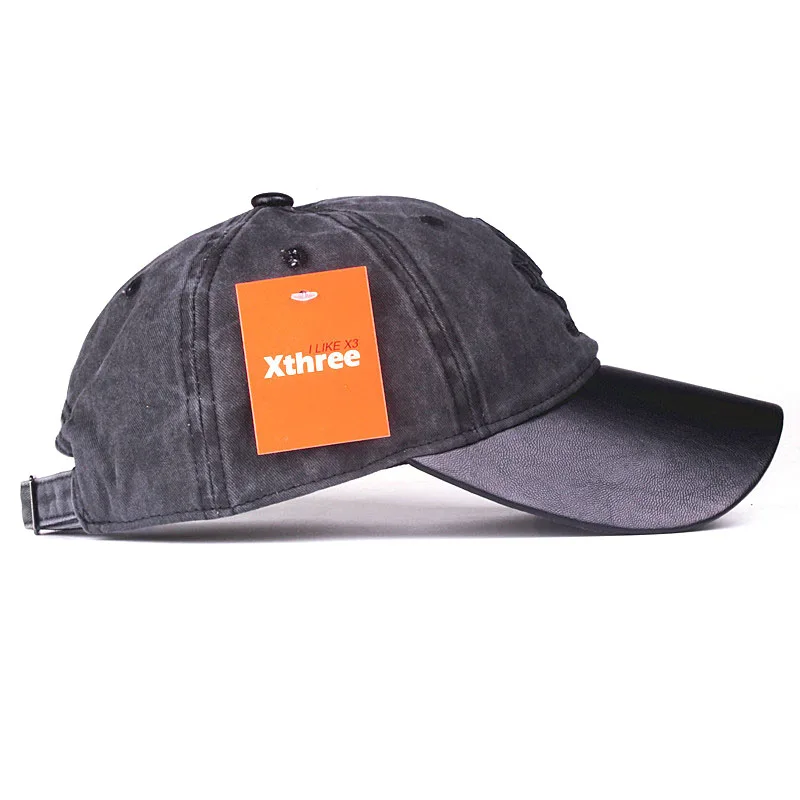 Бейсболка Xthree с надписью для мужчин и женщин Кепка вышивкой в Канаде|snapback hats|snapback
