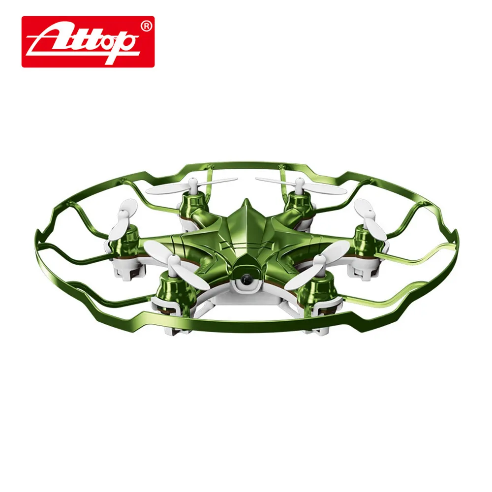 Attop A6 Mini RC Drone Headless Mode Aircraft 2.4GHZ Six Axis Gyro 360 Degree Roll RC Quadcopter For Kids