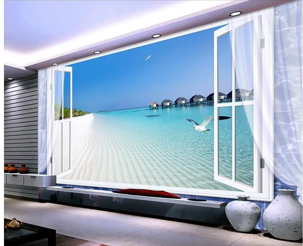 Vintage 3d Wallpapers Parete 3d Carta Da Parati Paesaggio