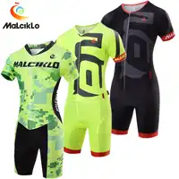 ทีม Pro ไตรกีฬาชายขี่จักรยาน Jersey Skinsuit Jumpsuit Maillot ขี่จักรยานเสื้อผ้า Ropa Ciclismo จักรยานวิ่งชุดกีฬา