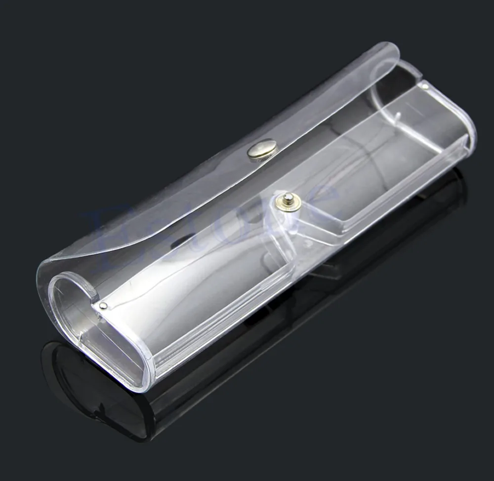 

1Pcs Clear Plastic Reading Glasses Case Eyeglasses Transparent Box