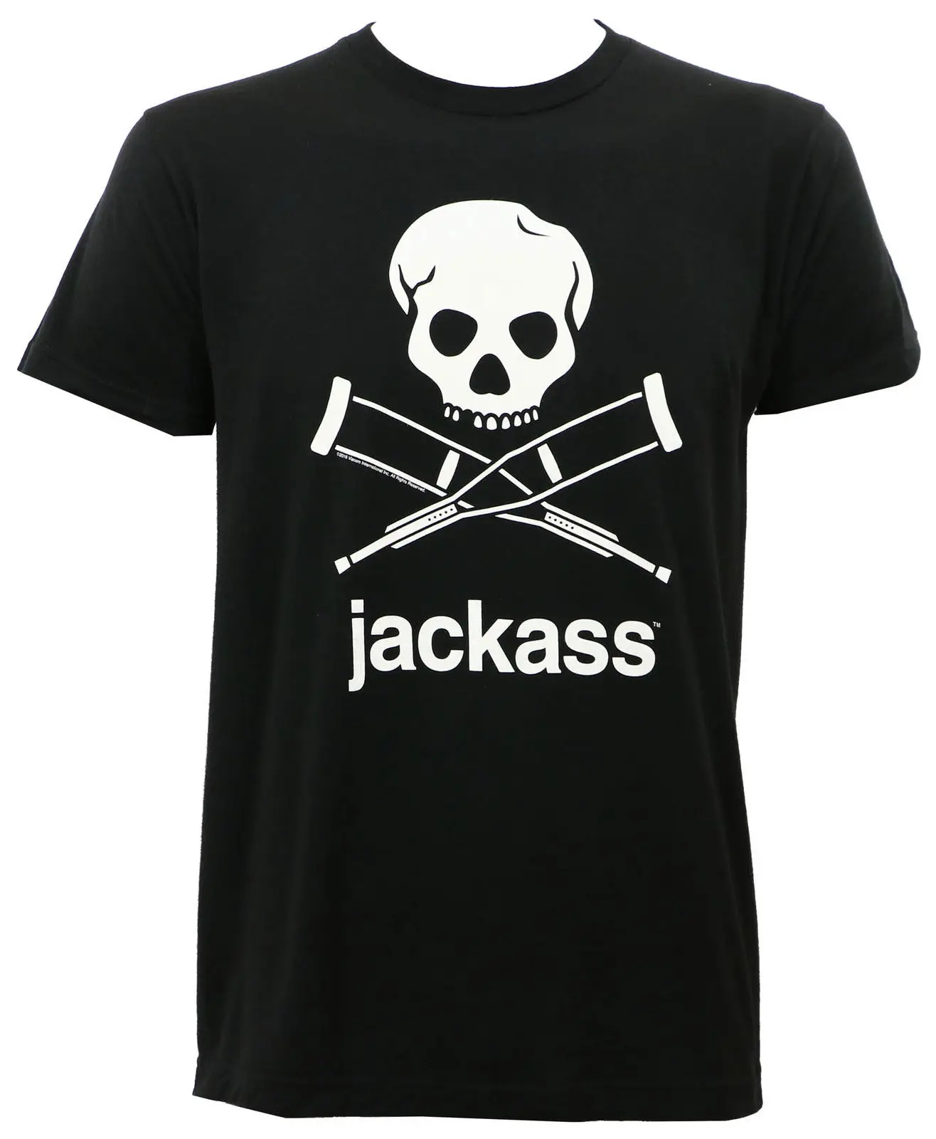 

T Shirt Design Printing Men'S Fashion Authentic Jackass Skull Logo Slim Fit T Shirt S M L Xl 2Xl New Men'S T Shirt