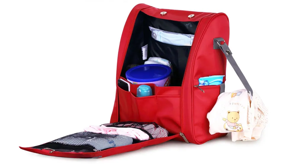 Островная бренд многофункциональный Водонепроницаемый детские подгузники, рюкзаки Мумия сумка нейлон мама мешок коляски, Пеленки сумки