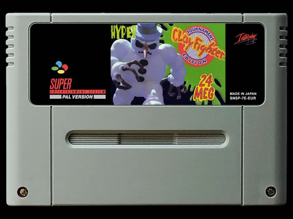 

16Bit Games ** Clay Fighter ( PAL EUR Version!! )