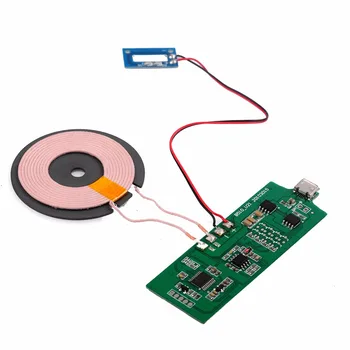 チーワイヤレス充電器、itianワイヤレス充電ソリューションdiyシングルコイルpcba用ipone 8/xサムスン注8/s8/s7と他のチーデバイス