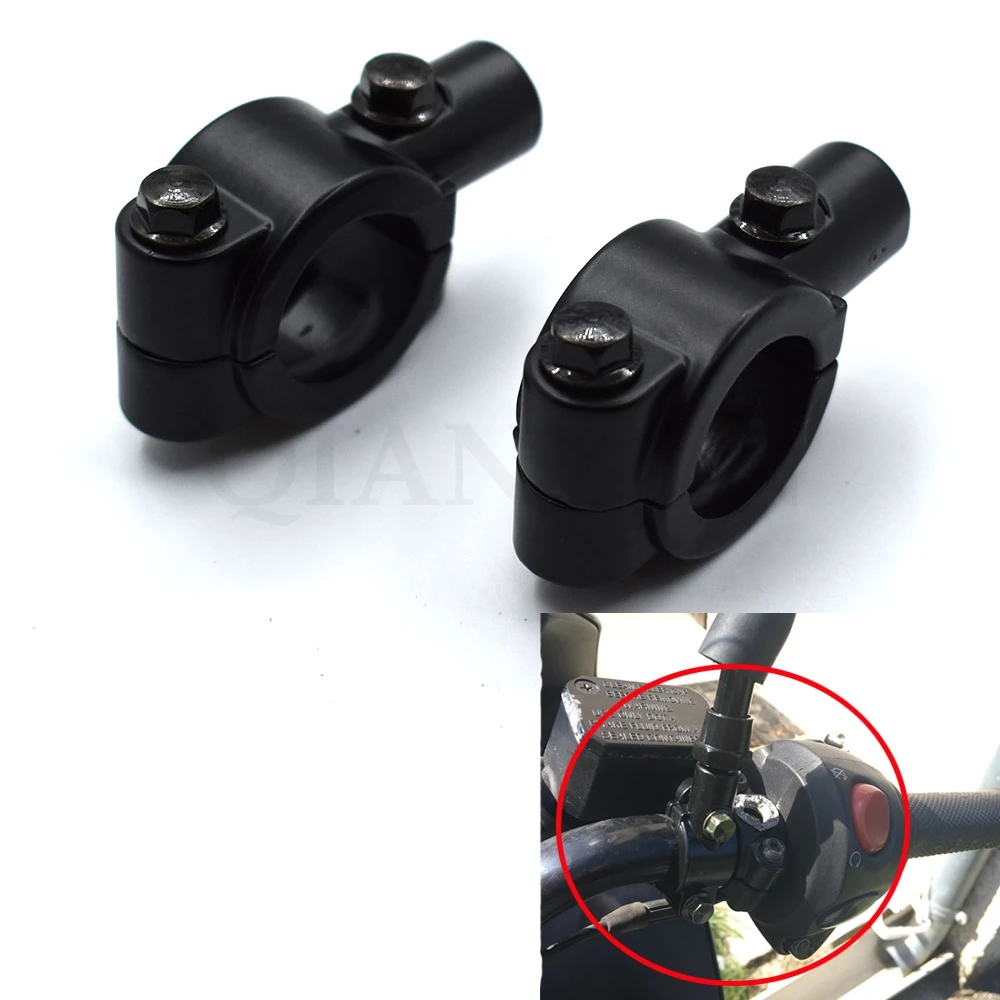 

Universal Motorcycle 7/8" Handlebar Rearview Mirror Holder Mount Adapter Clamp For Yamaha FZ1 FZ6 Fazer FZ8 FZ6R XJ6 MT-07 MT09