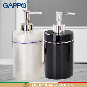 

GAPPO liquid soap dispensers Hand Pump Liquid Soap Bathroom resin Bottle Bath resin accessories soap dispensers