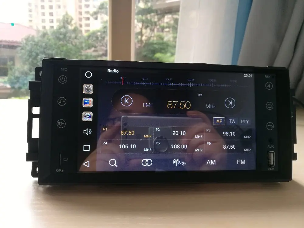 Sale HDMI 64g 4GRam 7" Android 8.01 Car Audio for Jeep Wrangler Compass Commander Headunit Stereo Vedio GPS Navi Multimedia Radio 3