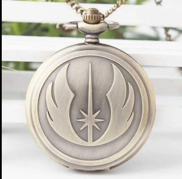

Vintage night of fate King Arthur Saber Saba to curse Bronze antiques steampunk Necklace pocket watches