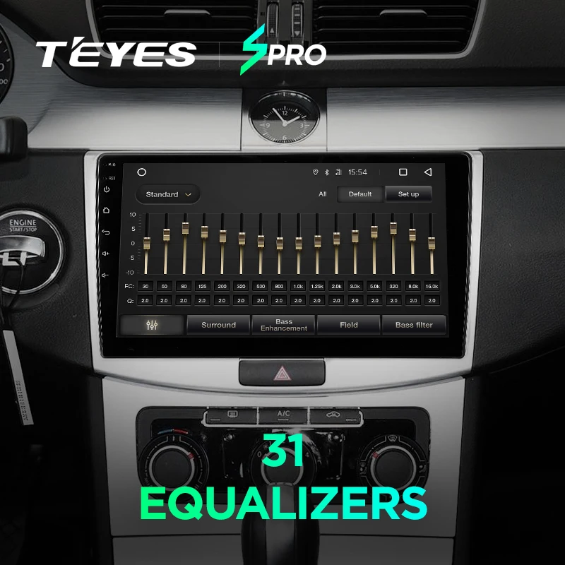 Best TEYES SPRO For Volkswagen Passat 7 B7 2010 2011 2012 2013 2014 2015 Car Radio Multimedia Video Player Navigation GPS Android 8.1 3
