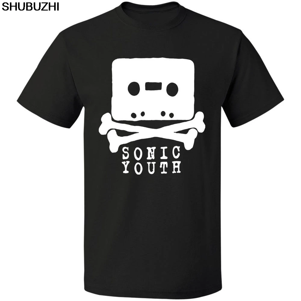 

Sonic Youth Vintage Retno Logo Tshirt S-5XL T-shirt FREE SHIPPING Men T Shirt Short Sleeve Round Neck 100% Cotton sbz6333