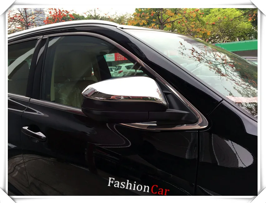For Toyota Harrier 2013 2017 2pcs/set ABS Rearview Mirror Decorative Trim Auto Accessoriesin