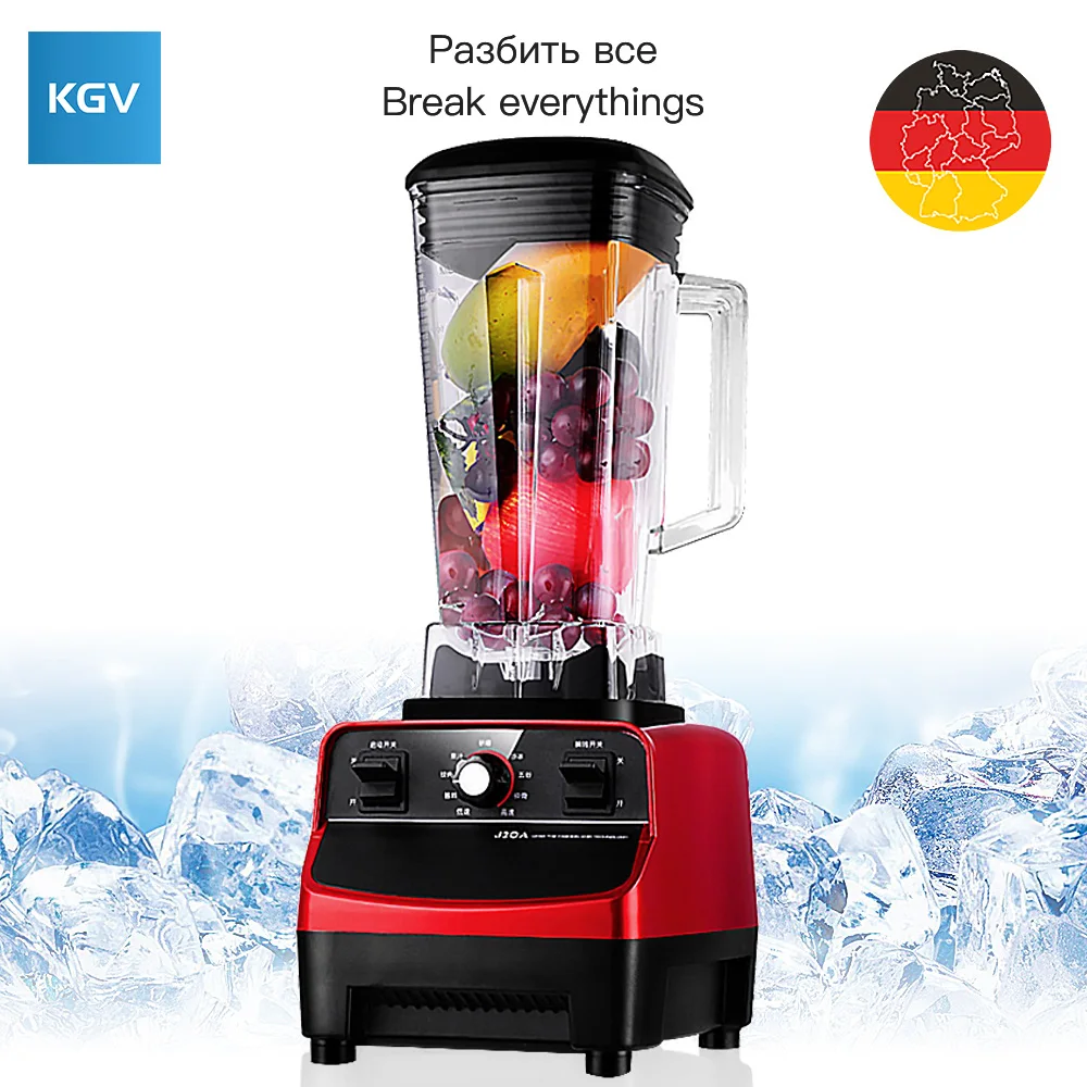 

KGV blender Desktop electric mixer food smoothie multifunction juicer vegetable fruit Ground meat Household food processor High