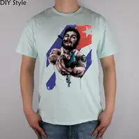Че Гевара банда пистолет футболка хлопок лайкра Топ 7511 Модная брендовая Футболка мужская новая высокое качество - изображение