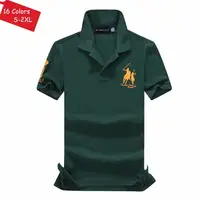Polos à Manches Courtes pour Homme, 100% Coton, Décontracté, à Revers, à la Mode, Slim, de Haute Qualité, Nouvelle Collection Été 2