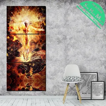 

3 Piece Meridian Buddha Canvas Art Decorative Pictures Wall Poster Modern Wall Pictures for Living Room Posters and Prints