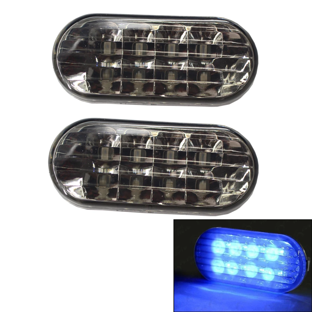 2 шт. для VW Jetta Golf Bora MK4 Passat B5 B5.5 Beetle LED дымчатые Боковые указатели поворота