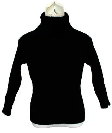 Детский Теплый свитер на осень и зиму, однотонный пуловер для девочек, корейский вязаный свитер с длинными рукавами для мальчиков - Цвет: black