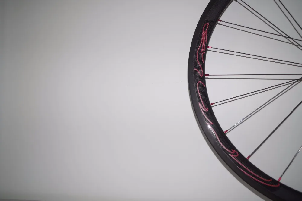 40mm carbon wheels tubeless clincher