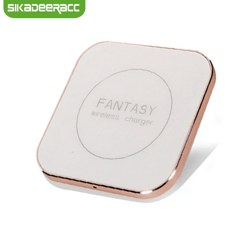 

Qi Wireless Charger For iPhone 8 / 8 Plus X Wireless Charging Pad Dock For Samsung Galaxy S9 S8 Plus S7 S6 Edge Note 8 JK78