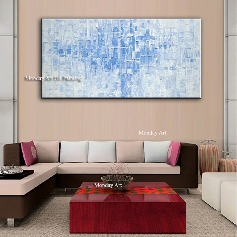 Hand-painted-oil-painting-Home-decoration-high-quality-canvas-Abstract-knife-painting-pictures-NO-Framework (4)