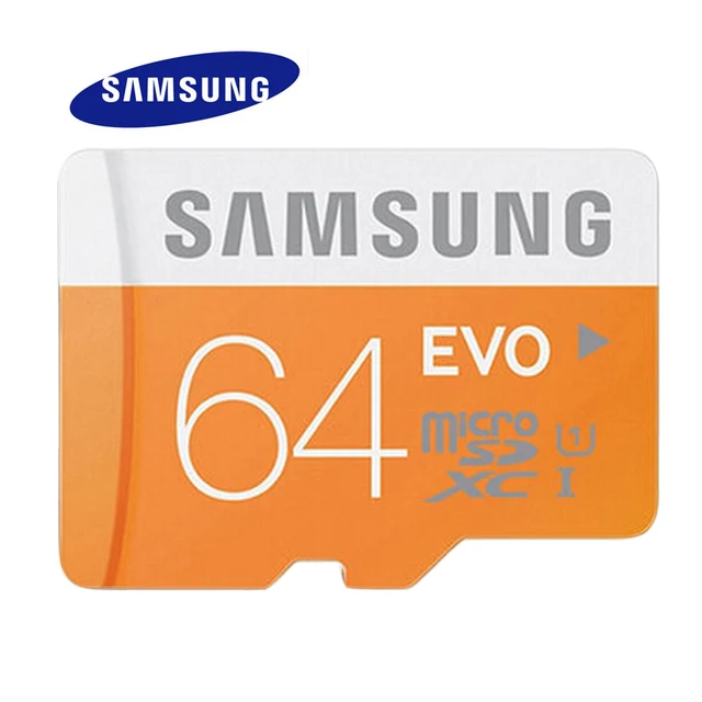 SAMSUNG Micro SD Карты Памяти 64 ГБ 32 ГБ 16 ГБ MicroSD Карты Макс 48 М/с EVO С10 SDHC SDXC TF Trans Flash Микро карты