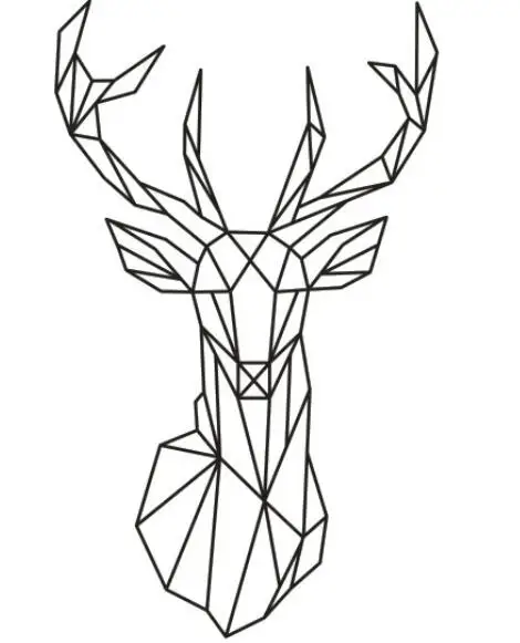 65+ Gambar Hewan Geometris HD Terbaik