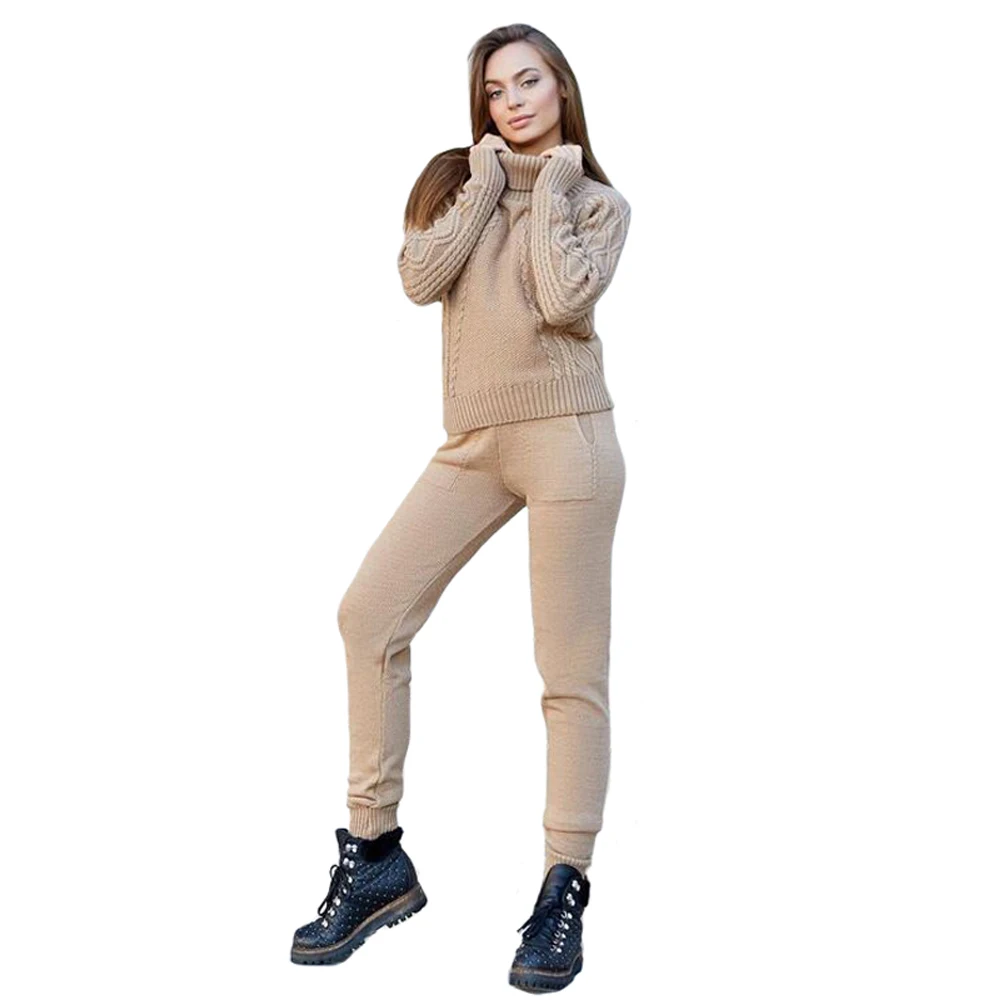 womens khaki tracksuit