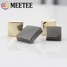 MEETEE 2018 10 шт Швейные плоской верхнюю кнопку Для мужчин и женщин