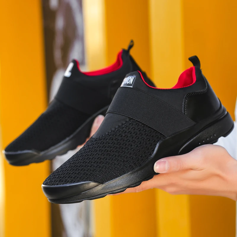 

2018 New Men's Mesh Breathable Sport Shoes Running Shoes For Men Superior quality Sneakers Male Light Comfort Shoes Sport