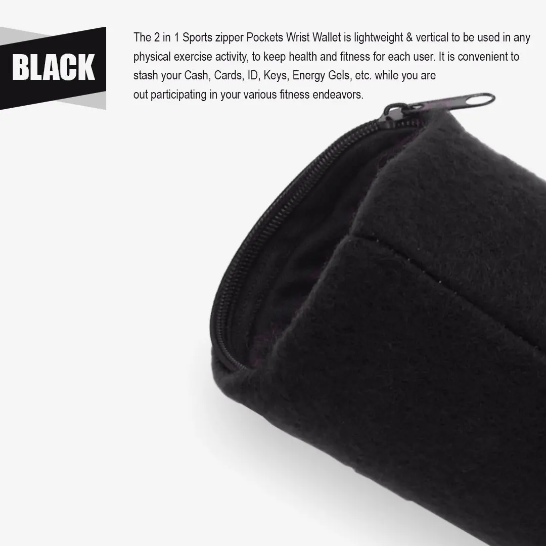 Jeebel Wrist Wallet Pouch Band Fleece Zipper Running Travel Gym Cycling Safe Sport Coin Key Storage Lightweight Jeebel Wrist Wallet Pouch Band Fleece Zipper Running Travel Gym Cycling Safe Sport Coin Key Storage Lightweight