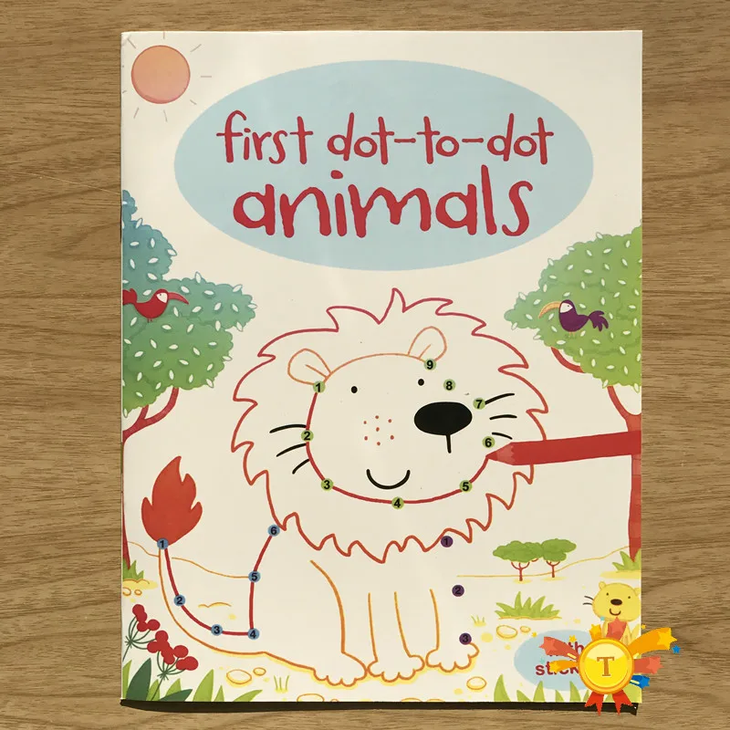 Милые наклейки книги сцена Рисунок мультфильм стикеры для книг детские английские раскраски картинки книги с наклейками подарки на день рождения - Цвет: Animals