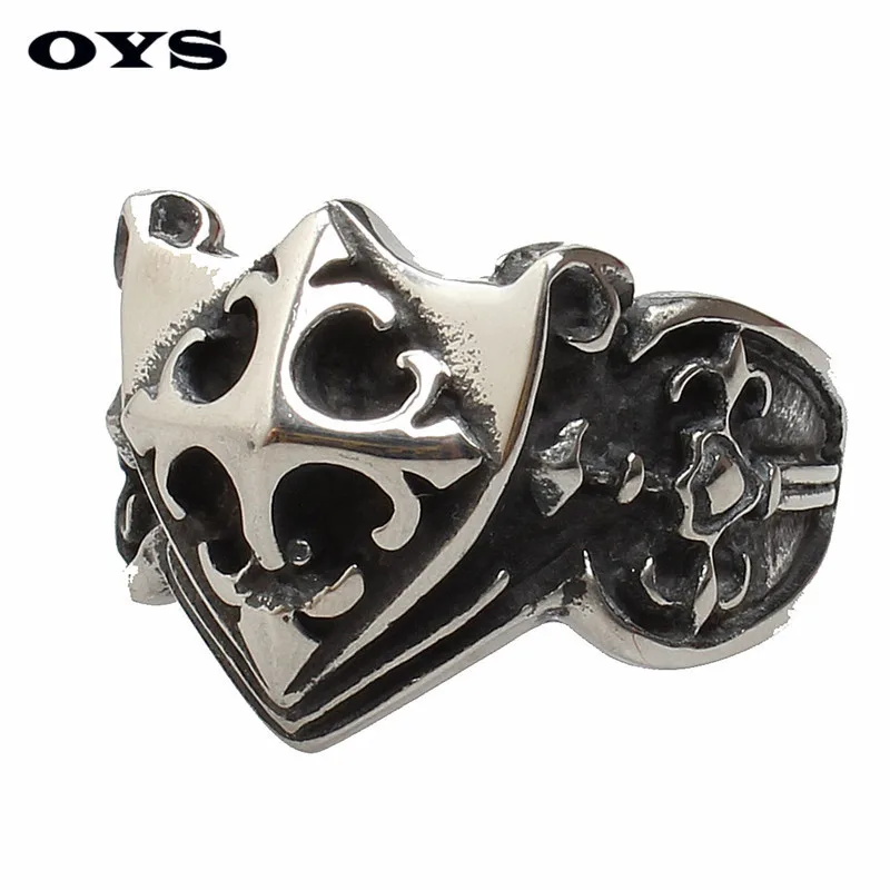 New Arrival Men Vintage Jewelry Stainless font b Titanium b font Steel Finger font b Ring