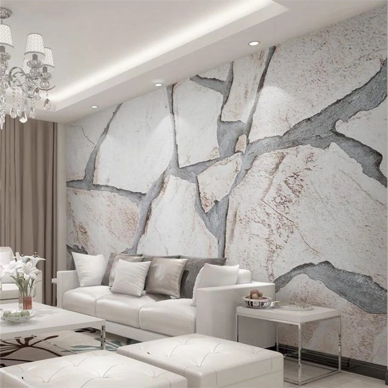 Us 8 85 41 Off Beibehang Custom 3d Wall Paper Modern Minimalistic 3d Solid Color Plain Marble Texture Wallpaper Wall Background In Wallpapers From