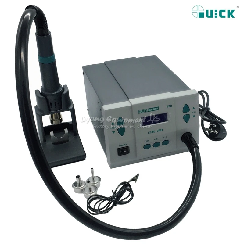 

Hot Air Rework station QUICK 861DW soldering iron 2 in 1