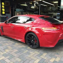 Подходит для Porsche Panamera 970 Mansory изменение углеродного волокна заднее крыло с задний спойлер крыло