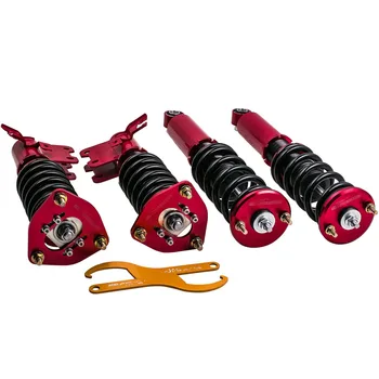 

Front +Rear Coilovers Suspension Coilovers For Nissan S13 180SX 240SX 240SX 1989–1993 Shock Absorbers Shuts Coupe