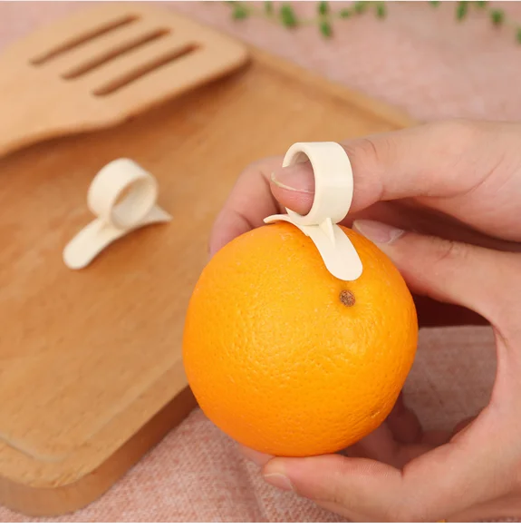 

Creative Mini Convenient Barker Ring Type Clever Potable Open Orange Device