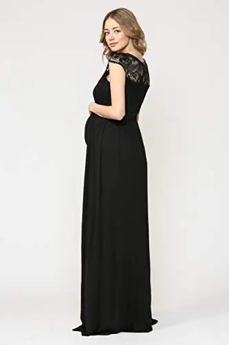 Women's Maternity Dress With Lace Evening Dresses Long Pregnant Woman Formal Dresses Womens Gowns For Party And Wedding Party Women's Maternity Dress With Lace Evening Dresses Long Pregnant Woman Formal Dresses Womens Gowns For Party And Wedding Party