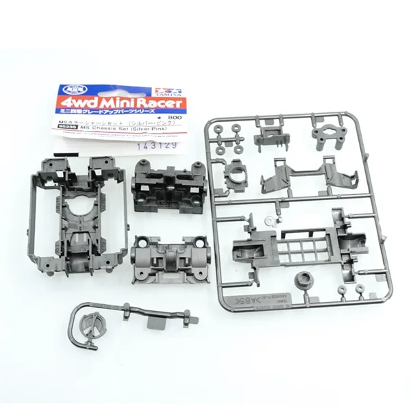 Оригинальная tamiya CNC MS MSL шасси 95235 95234 95246 Розовый Серебряный Фиолетовый с зеленым оранжевым красным для tamiya мини 4wd гоночных автомобилей