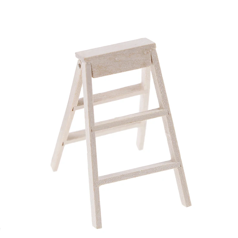 

1/12 Dollhouse Miniature Wooden Ladder Stair Room Fairy Garden Accessories Decoration