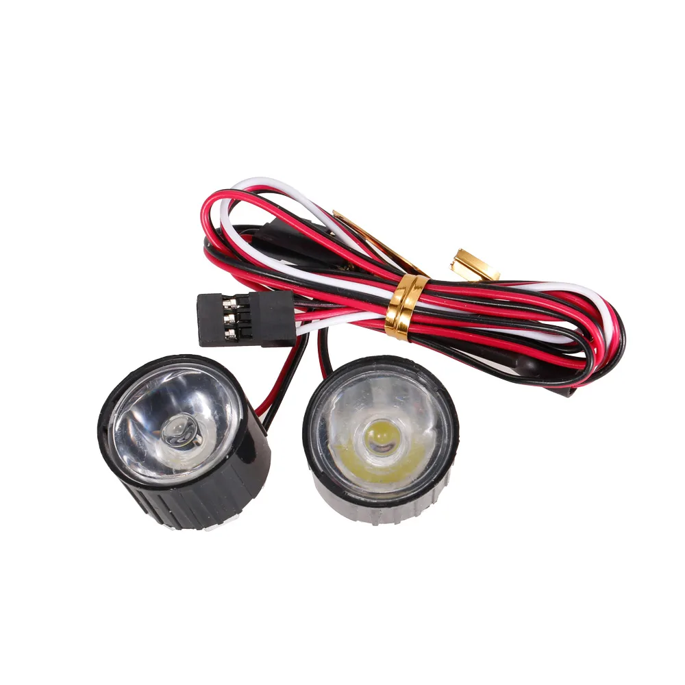 

AX-006A 3W DIY Highlight LED Lights with Controller Board for 1:10 RC Car Rock Crawler Traxxas Redcat AXIAL RC Model Lamp Part