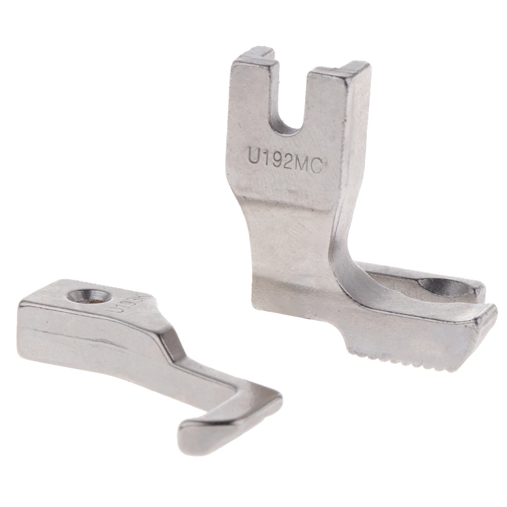 Industrial Sewing Machine Walking Piping & Welting Zipper Feet Set U192 U193