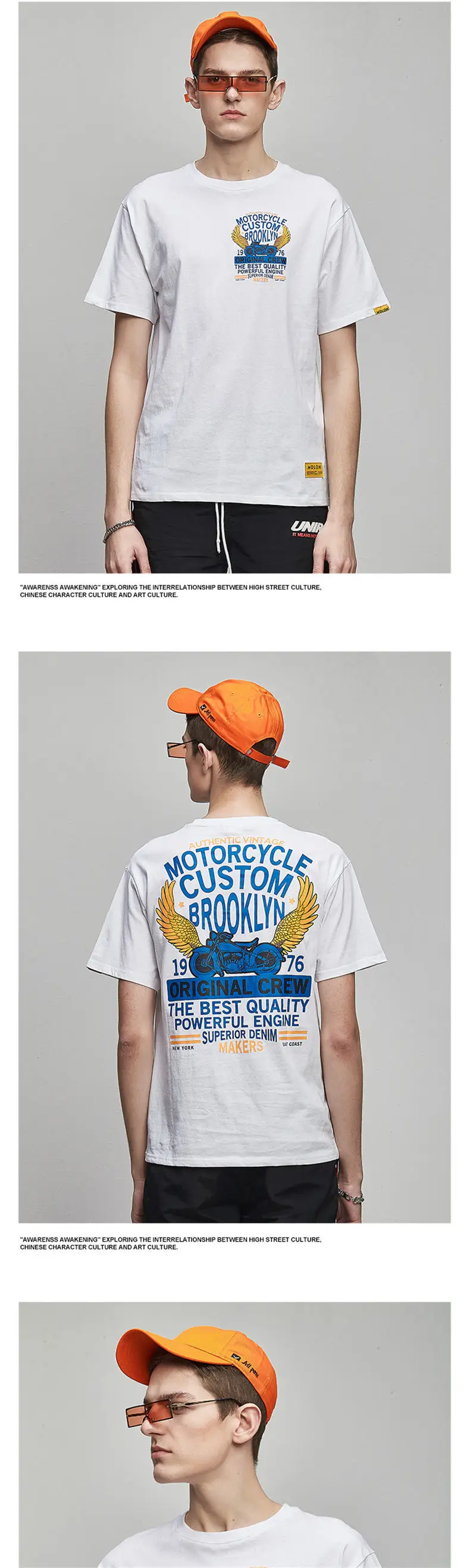 Vintage T-Shirts Men Women T shirts Male Female Family Summer Clothing Cotton Short Sleeve Oversized Motorcycle Print Tshirt Man 02