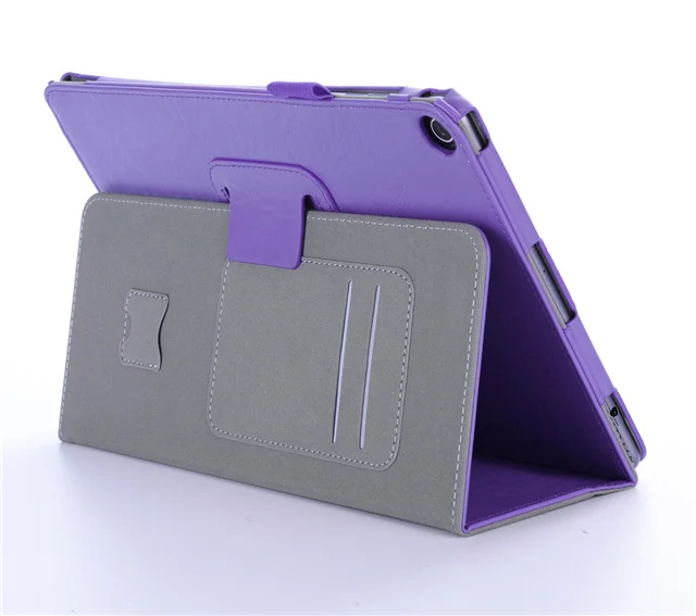 IBuyiWin чехол для Asus ZenPad 3 S 10 Z500M 9,7 дюймов складной чехол-книжка подставка чехол из искусственной кожи с ремешком на руку слоты для карт+ пленка+ ручка - Цвет: Фиолетовый