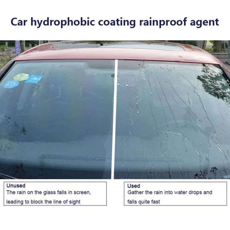 Ceramic/glass nano-hydrophobic coating anti-rain agent HGKJ-4-20ml Windshield Rainproof Agent Spray Car accessories